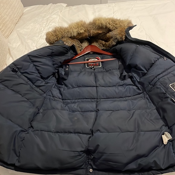 Pajar Down Parka Jacket with Real Fur - Picture 8 of 9